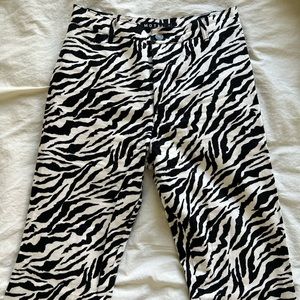 Motel Rocks Zebra Flare Pant
